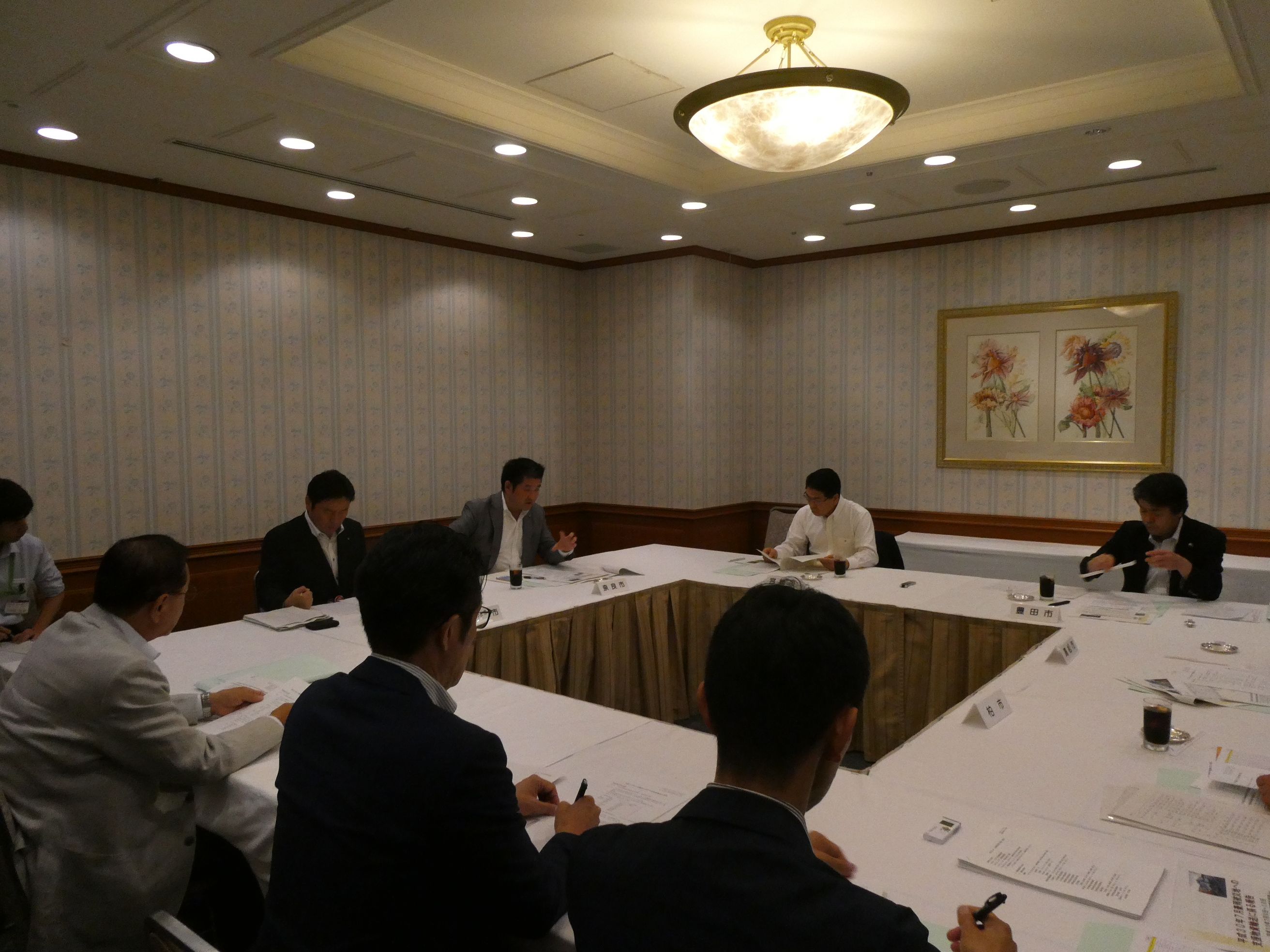 中核市市長会:役員市・顧問による緊急会議の画像