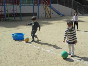 秋のお楽しみ会（サッカー）