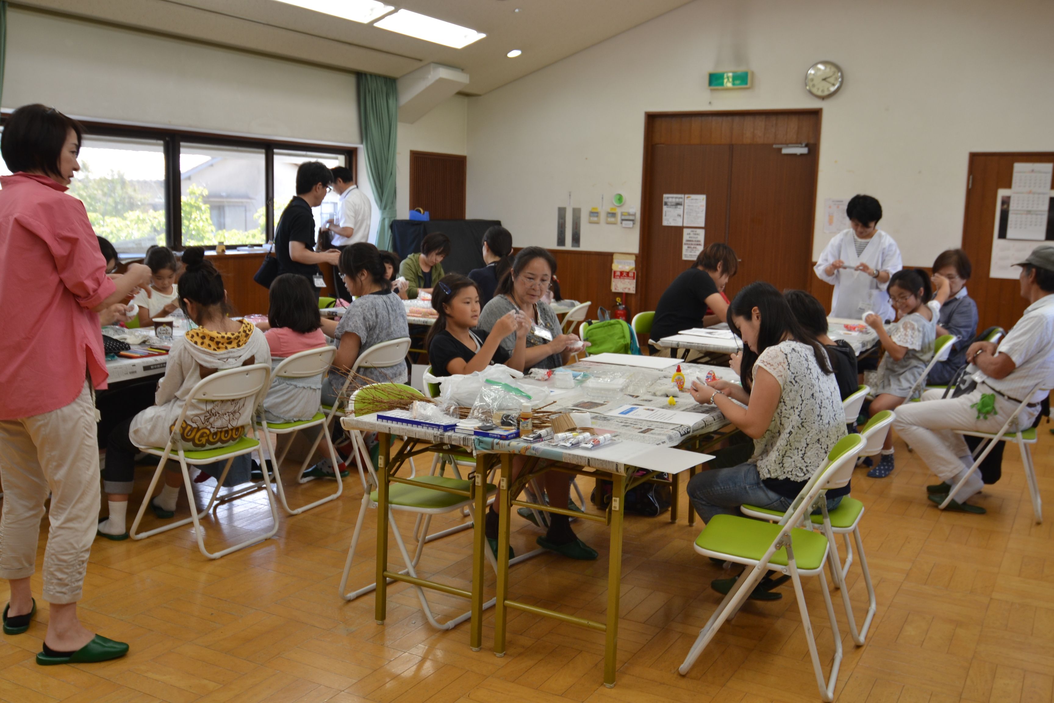 公民館でかまどワークショップ