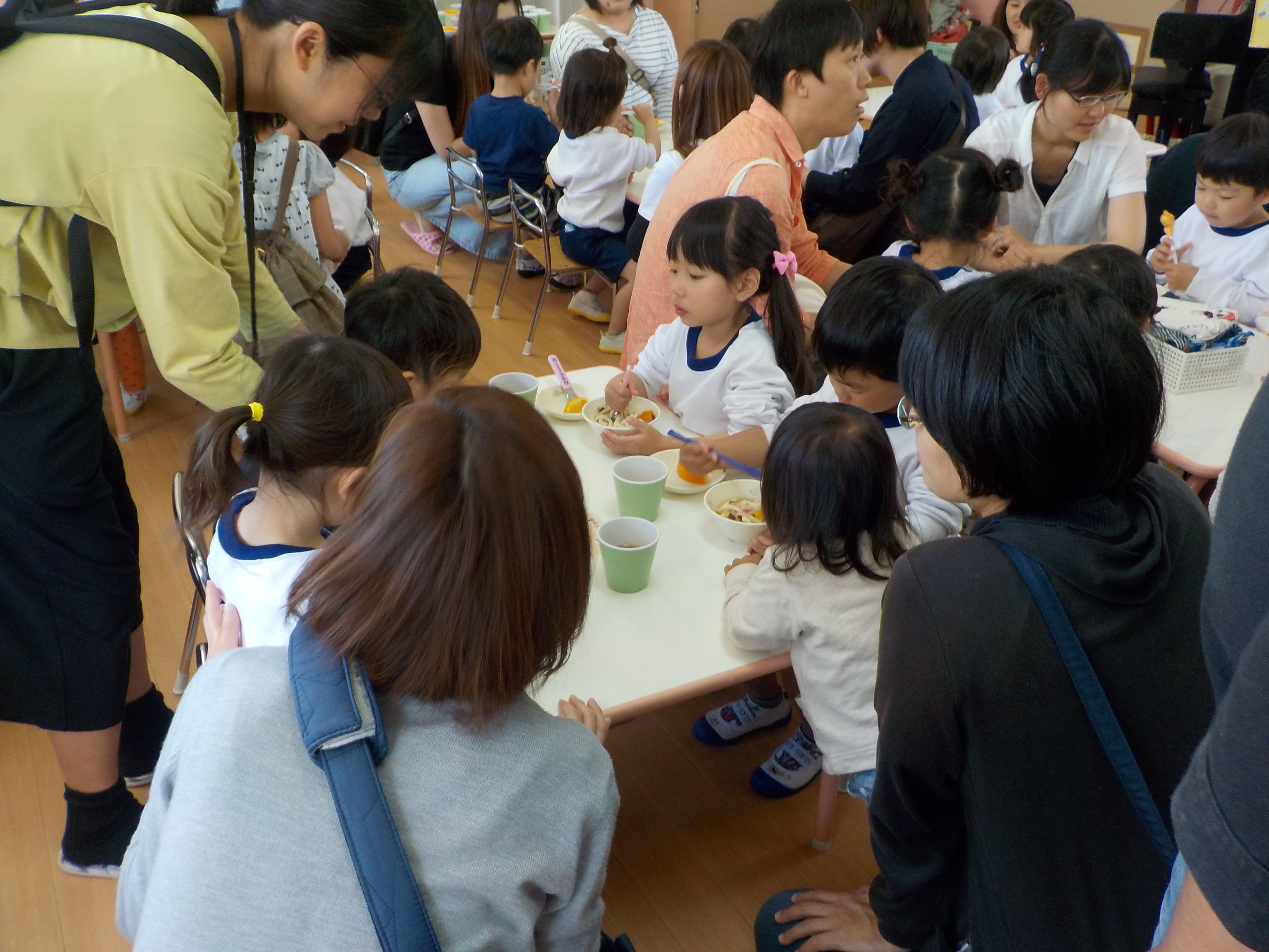 給食参観