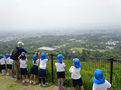 5歳児　若草山にのぼろうの画像2