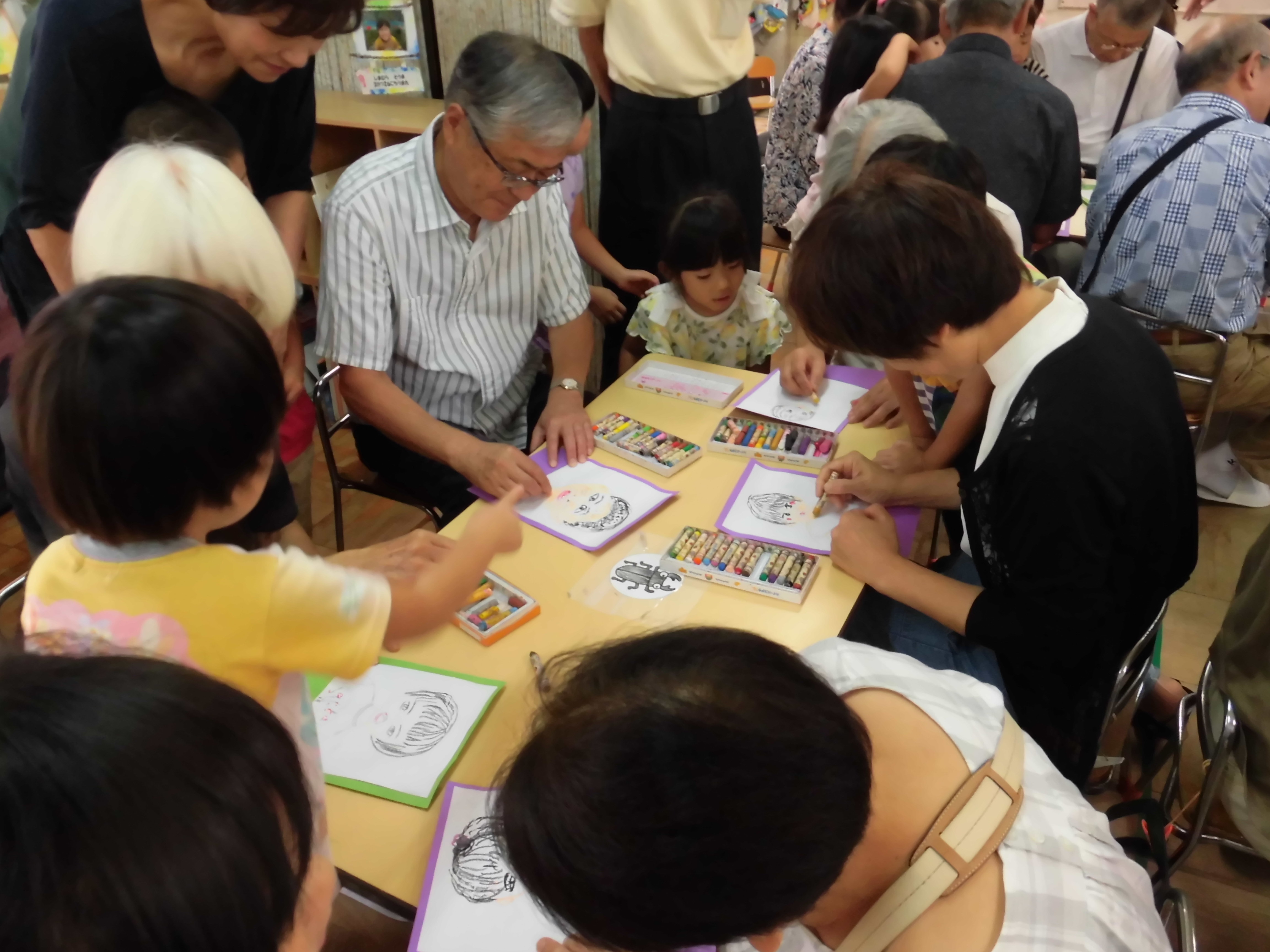 4歳児　祖父母参観の画像1