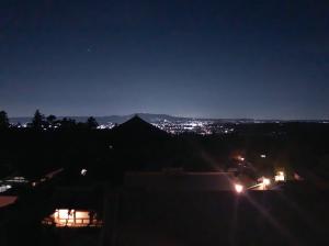 反田さんのお気に入りの場所、東大寺二月堂からの夜景