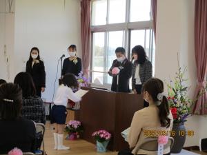 修了証書授与式９