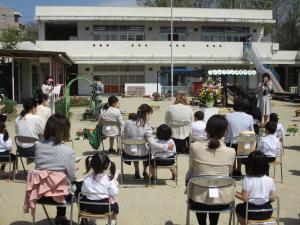 入園式　たんぽぽ組・さくら組・ひまわり組