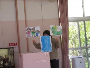 こいのぼりのペープサート