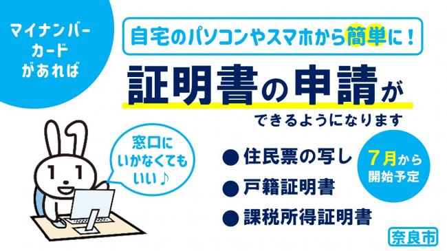 証明書の申請