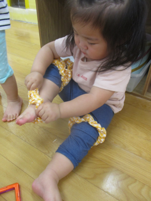 シュシュあそび