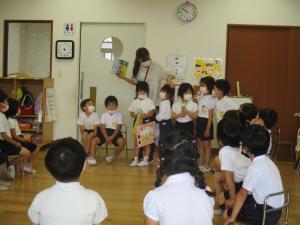 司会をしています。