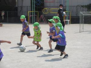 サッカー楽しいな　にじ組