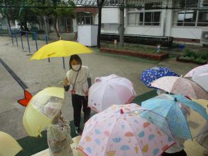 雨の日散歩