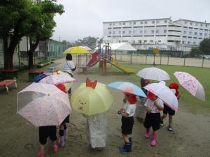 雨の日散歩