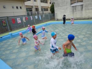 はしっているところ