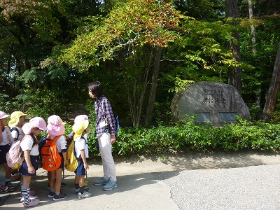 園外保育(唐招提寺奈良市立京西中学校)　10月18日（木曜日）の画像3