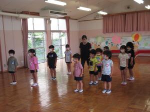 1学期終業式に参加