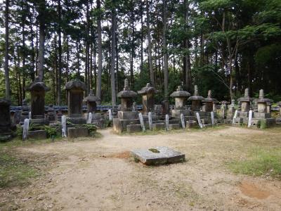 芳徳寺柳生家墓所　全景