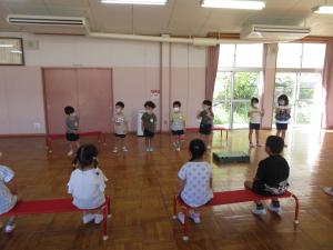 4歳児さんからの出し物
