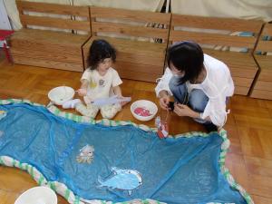 お魚釣り