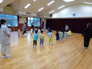 3歳児　園長先生の話