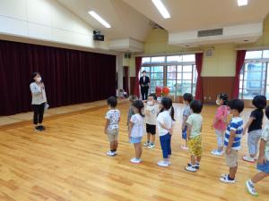 4歳児　園長先生の話