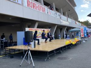 奈良クラブ　トークショーの様子