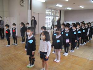 ２学期終業式　２
