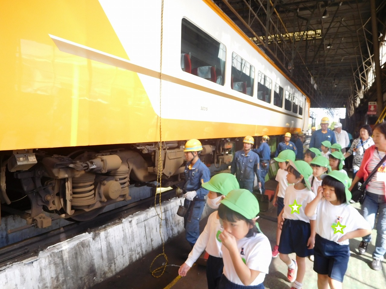 検車区見学の画像2