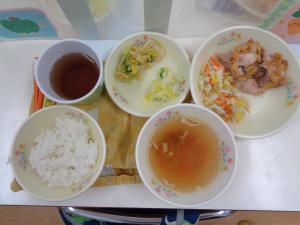 今日の給食