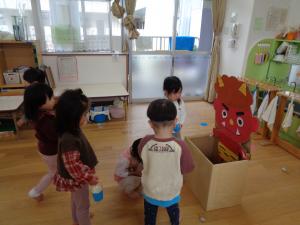 2歳児　鬼