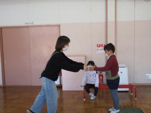 おうちの人からメッセージをもらっている