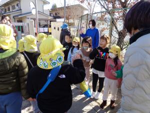 二園交流会お見送り