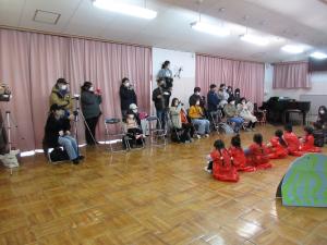 5歳児の保護者の方々