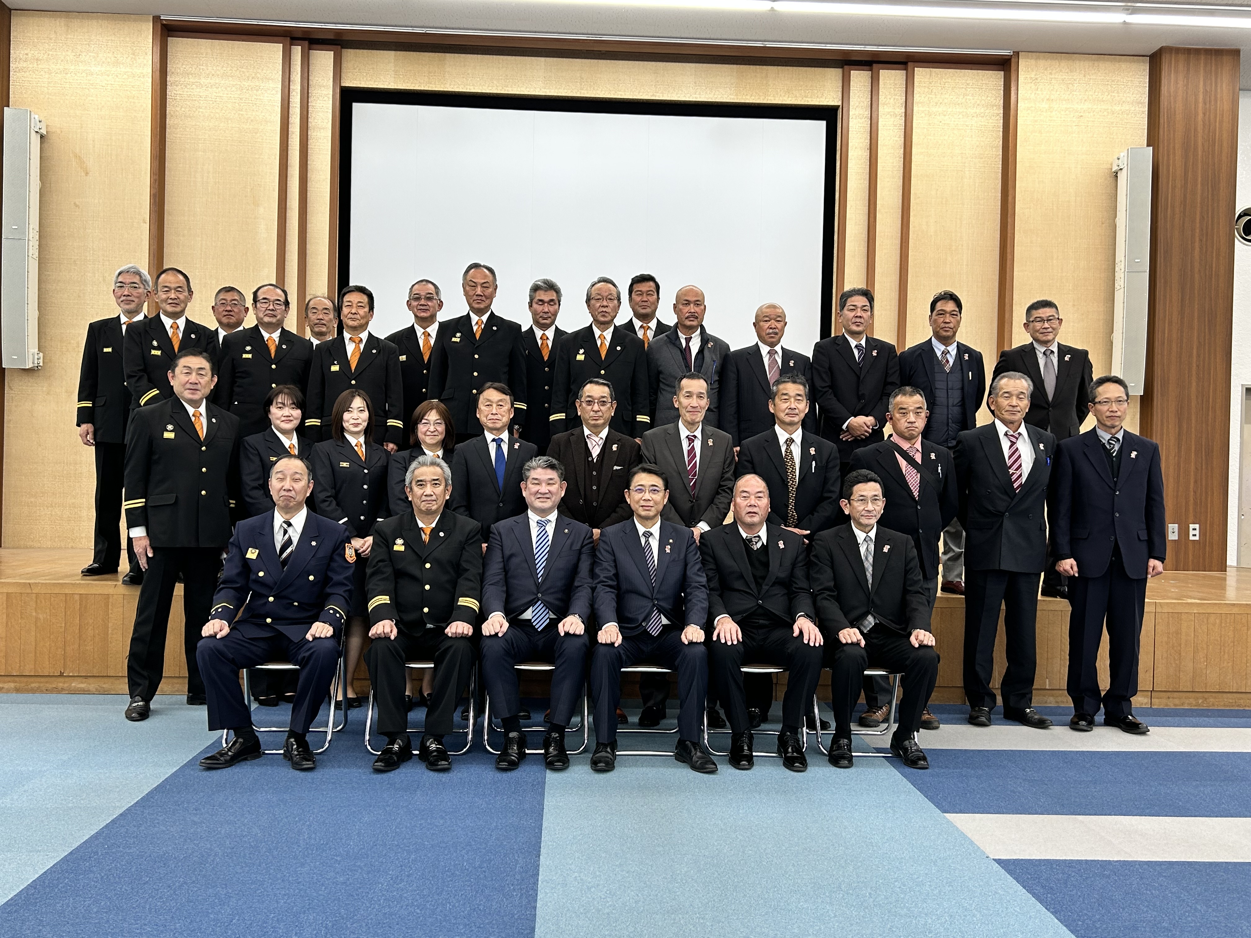 高知県南国市消防団視察研修