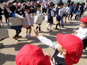 小学校へ行っても頑張ってね