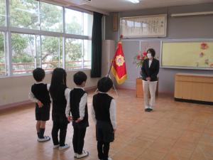 ばら　終業式２