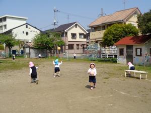 運動場遊び