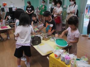 4歳児　室内遊びの様子