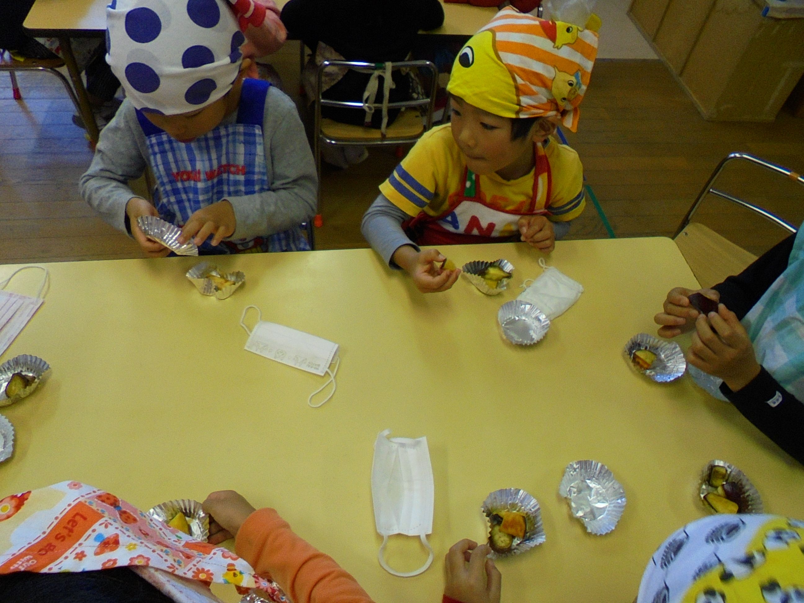 ホットプレートで焼きいもしよう（3．4．5歳児）の画像4