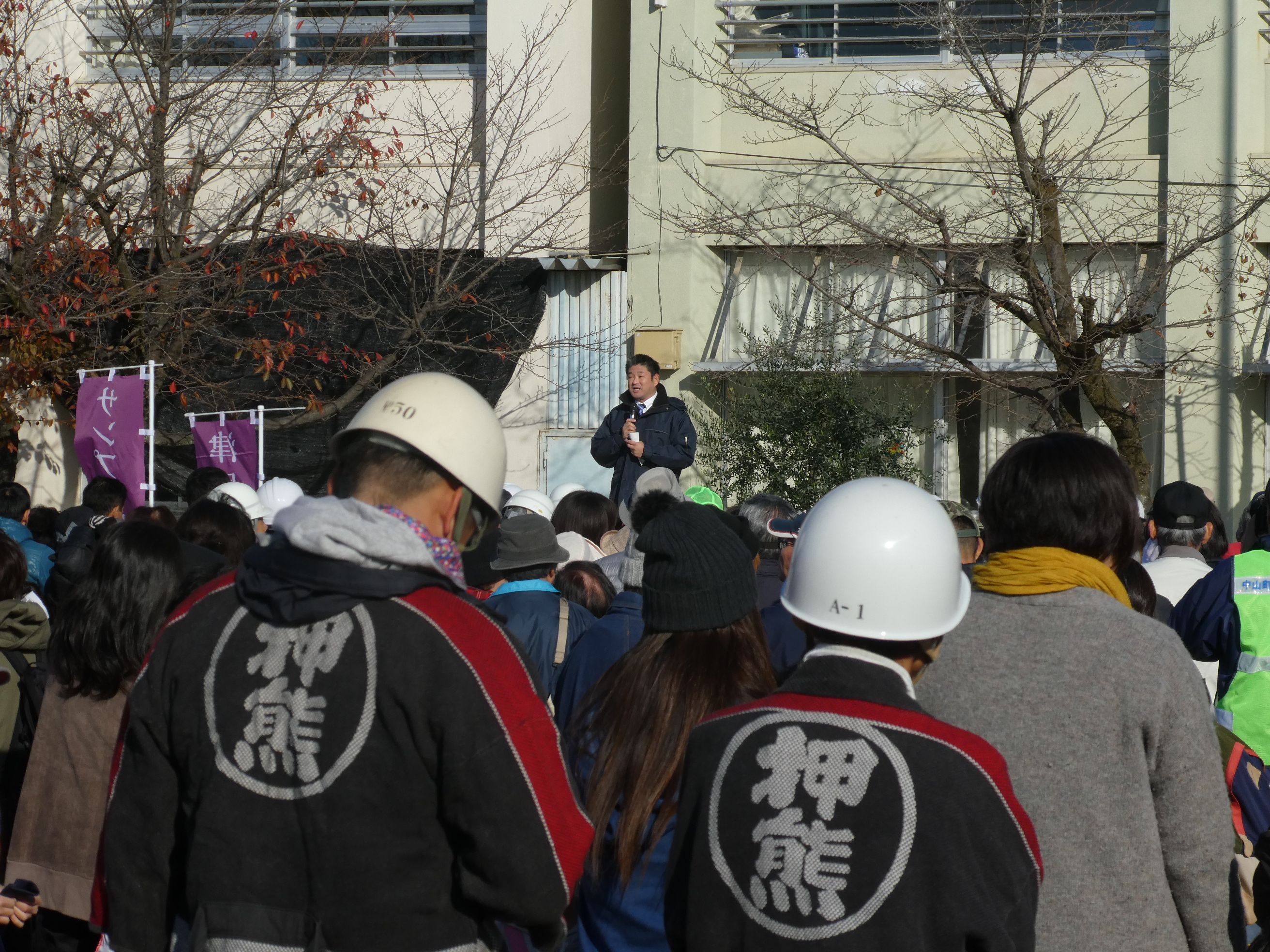 平城地区防災訓練の画像