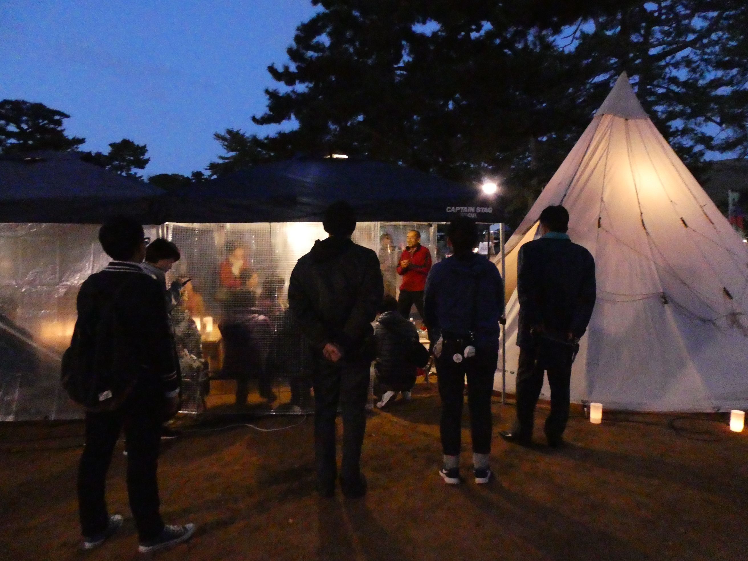 奈良市アートプロジェクト「古都祝奈良(ことほぐなら)2018年-2019年」グリーン・マウンテン・カレッジ:大きな食卓の画像