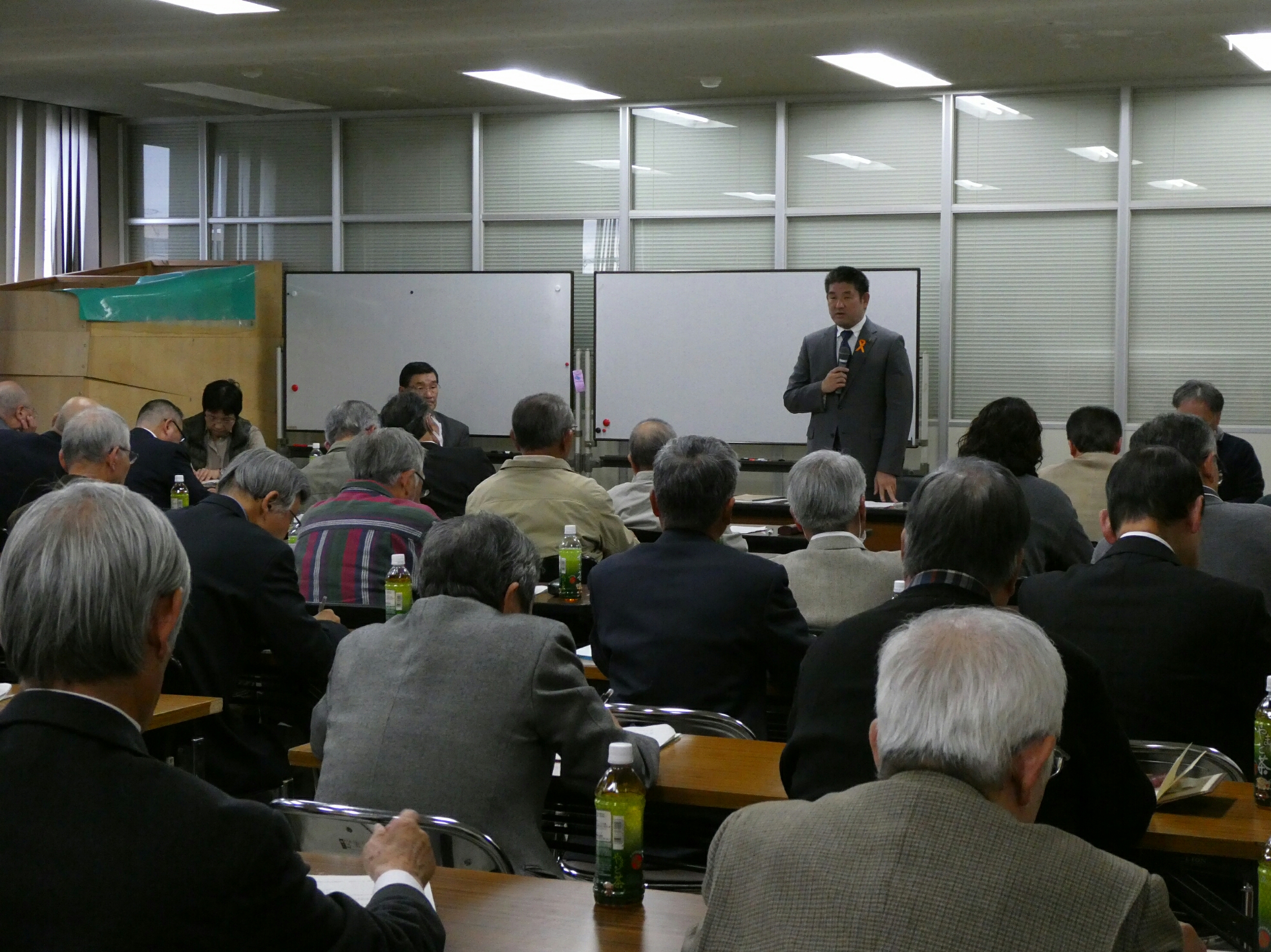 奈良市自主防犯防災協議会会長会議の画像