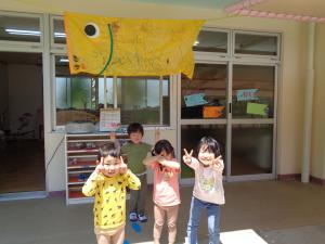 3・4歳こいのぼり