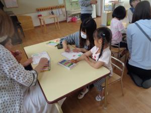 参観3歳児