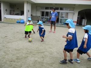 サッカークラブでそらぐみ試合