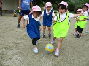 サッカークラブではなぐみ試合