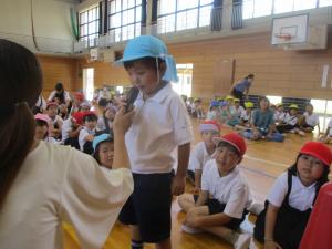保幼小交流でお話