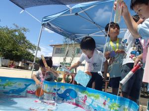 魚釣り4歳下から