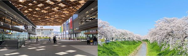 近鉄新大宮駅の様子