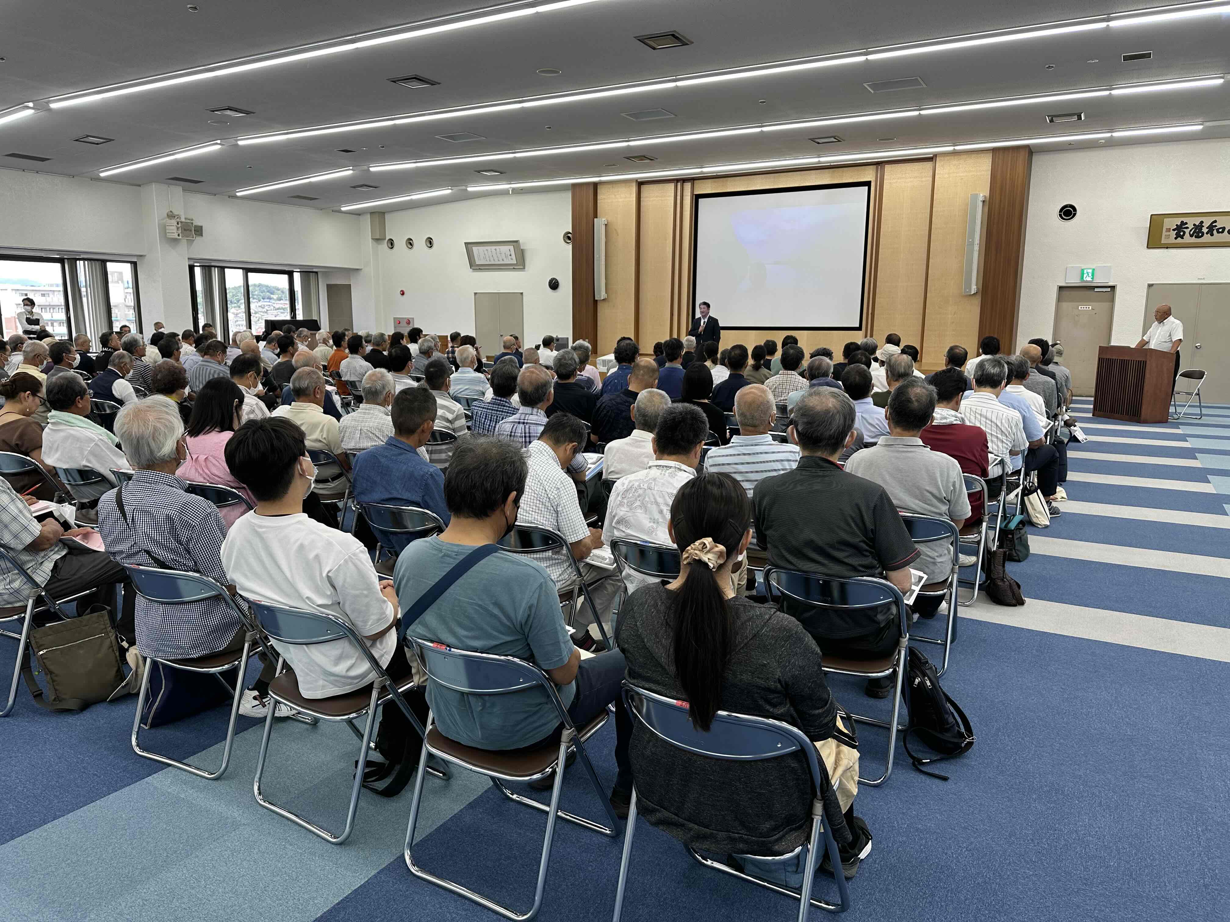 令和5年度自治会長研修会（正庁）