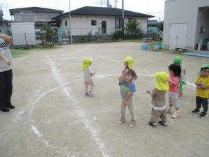 体操を踊っています